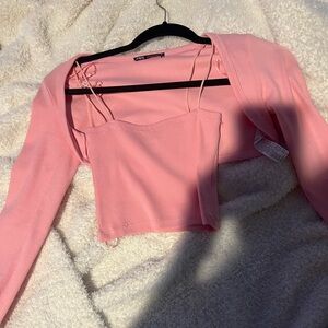 COPY - Zara matching tank and bolero